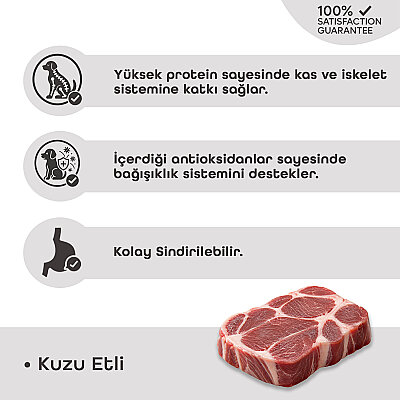 LaVital Büyük Irk Yavru Kuru Köpek Maması (Maxi Puppy) Kuzu Etli 13+2 KG Hediye - 3