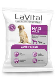 LaVital Büyük Irk Yetişkin Kuru Köpek Maması (Maxi Adult) Kuzu Etli 100GR - Thumbnail