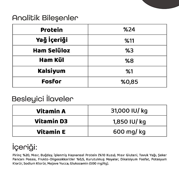 LaVital Büyük Irk Yetişkin Kuru Köpek Maması (Maxi Adult) Kuzu Etli 3KG - 5
