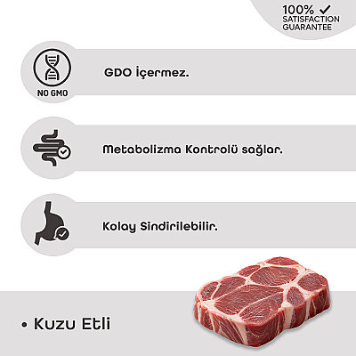 LaVital Kısırlaştırılmış Kuru Kedi Maması (Sterilised Adult) Kuzu Etli 12KG - 3