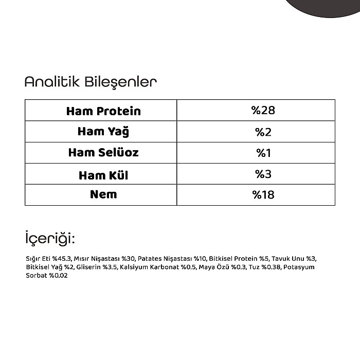 LaVital Köpek Ödül Maması Kuzu Etli Pirzola 100g - 3