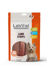LaVital Köpek Ödül Maması Kuzu Etli Şerit 100g - Thumbnail