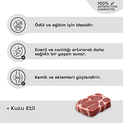 LaVital Köpek Ödül Maması Kuzu Etli Şerit 100g (1)