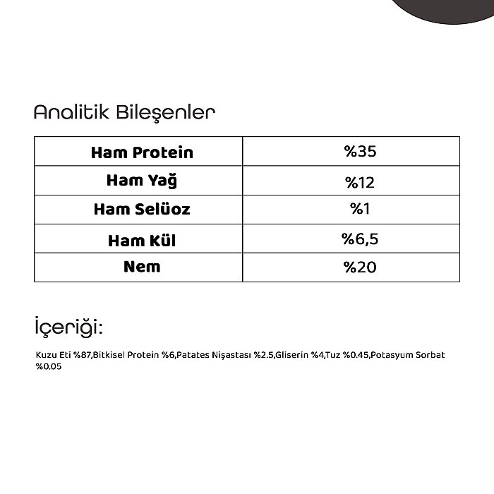 LaVital Köpek Ödül Maması Kuzu Etli Şerit 100g - 3