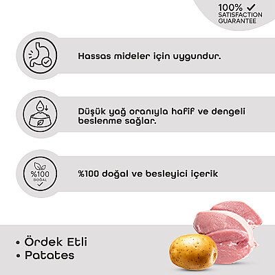 LaVital Köpek Ödül Maması Ördek Eti Sarılı Tatlı Patates Çubuk 100g - 2