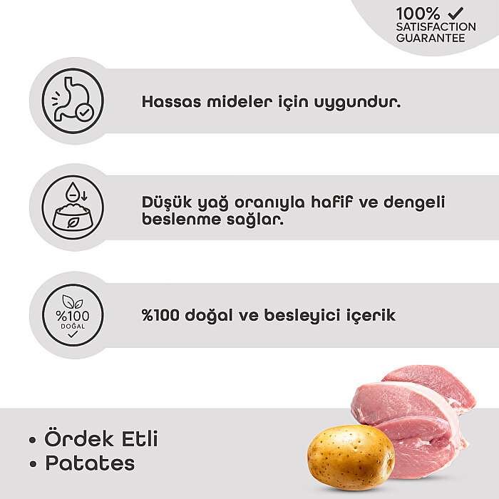LaVital Köpek Ödül Maması Ördek Eti Sarılı Tatlı Patates Çubuk 100g - 2