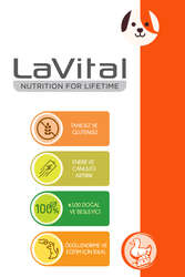 LaVital Köpek Ödül Maması Ördek Etli ve Peynirli Sandviç 100g - Thumbnail