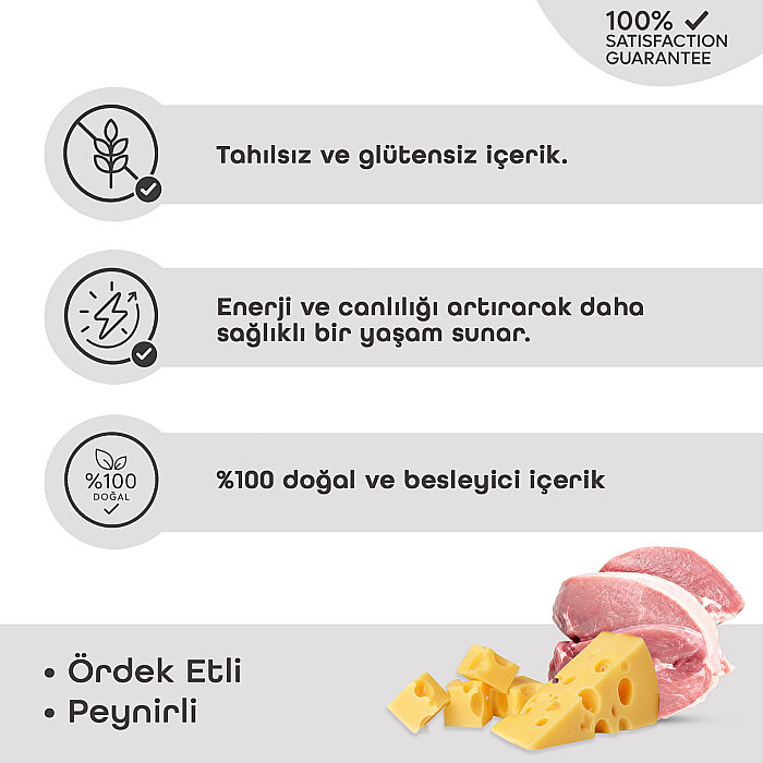 LaVital Köpek Ödül Maması Ördek Etli ve Peynirli Sandviç 100g - 2