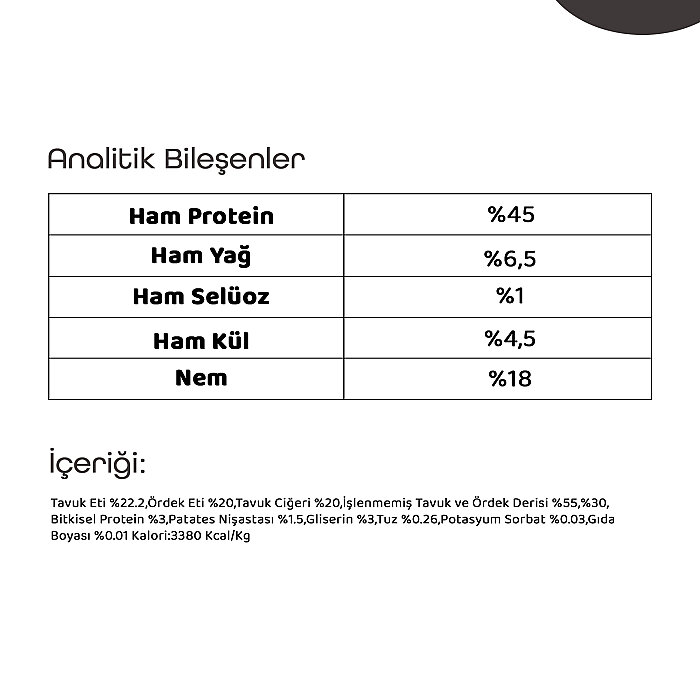 LaVital Köpek Ödül Maması Ördek Etli veTavuk Ciğerli Kebap 100g - 3