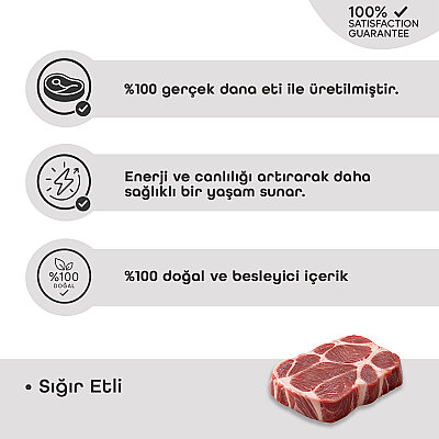 LaVital Köpek Ödül Maması Sığır Etli Yumuşak Çubuk 100g - 2