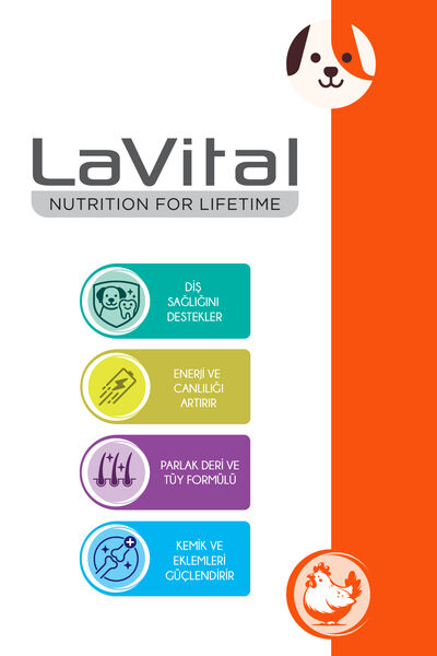 LaVital Köpek Ödül Maması Tavuk Etli Baget 100g