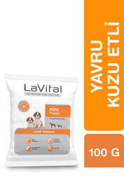 LaVital Küçük Irk Yavru Kuru Köpek Maması (Mini Puppy) Kuzu Etli 100GR - Thumbnail