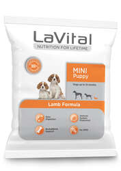 LaVital Küçük Irk Yavru Kuru Köpek Maması (Mini Puppy) Kuzu Etli 100GR - Thumbnail