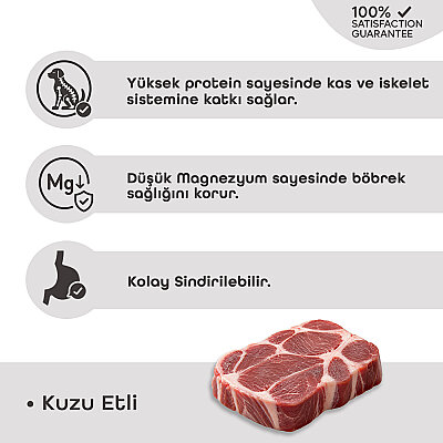 LaVital Küçük Irk Yavru Kuru Köpek Maması (Mini Puppy) Kuzu Etli 1,5KG - 3