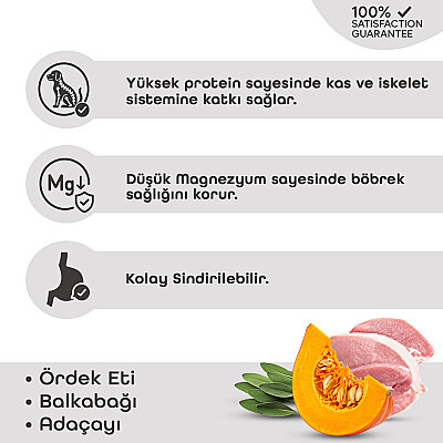 Lavital Ördekli, Balkabaklı ve Adaçaylı Mini Irk Yetişkin Köpek Konservesi 85GR (1)