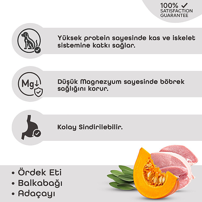 Lavital Ördekli, Balkabaklı ve Adaçaylı Mini Irk Yetişkin Köpek Konservesi 85GR - 2