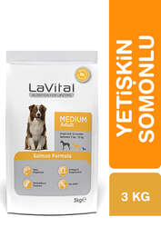 LaVital Orta Irk Yetişkin Kuru Köpek Maması (Medium Adult) Somonlu 3KG - Thumbnail