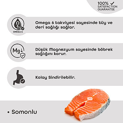 LaVital Yetişkin Kuru Kedi Maması (Sensitive Adult) Somonlu 12KG - 3