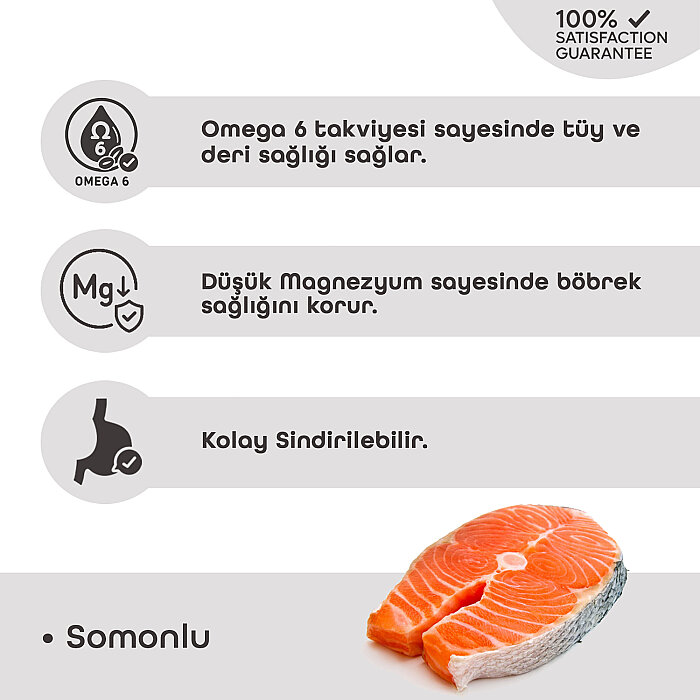 LaVital Yetişkin Kuru Kedi Maması (Sensitive Adult) Somonlu 12KG - 3