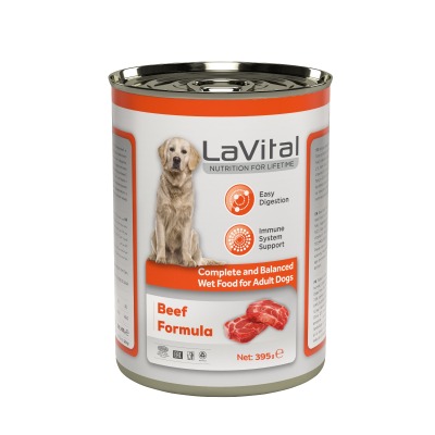 LaVital Yetişkin Yaş Köpek Maması (Adult) Sığır Etli 395GR