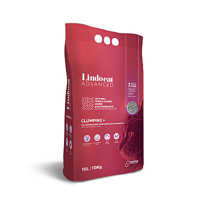 Lindocat Advanced Ekstra Güçlü Topaklanan Kokusuz Gri Kedi Kumu 10 KG