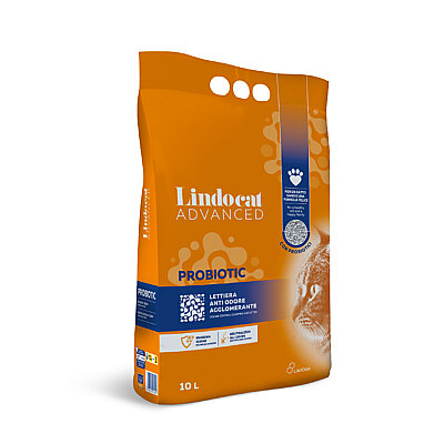 Lindocat Advanced Probiotic Kötü Bakterileri Önleyici Topaklanan Kedi Kumu 10L