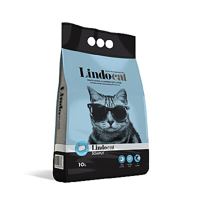 Lindocat Soaply Marsilya Sabunlu İnce Taneli Kedi Kumu 10L