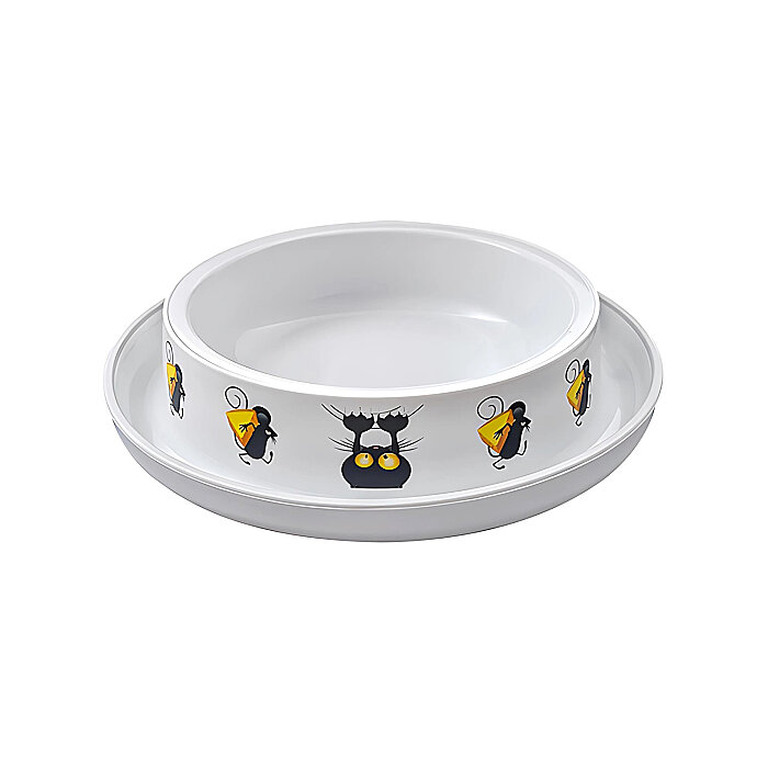Moderna Kedi&Fare Desenli Mama Kabı - 1