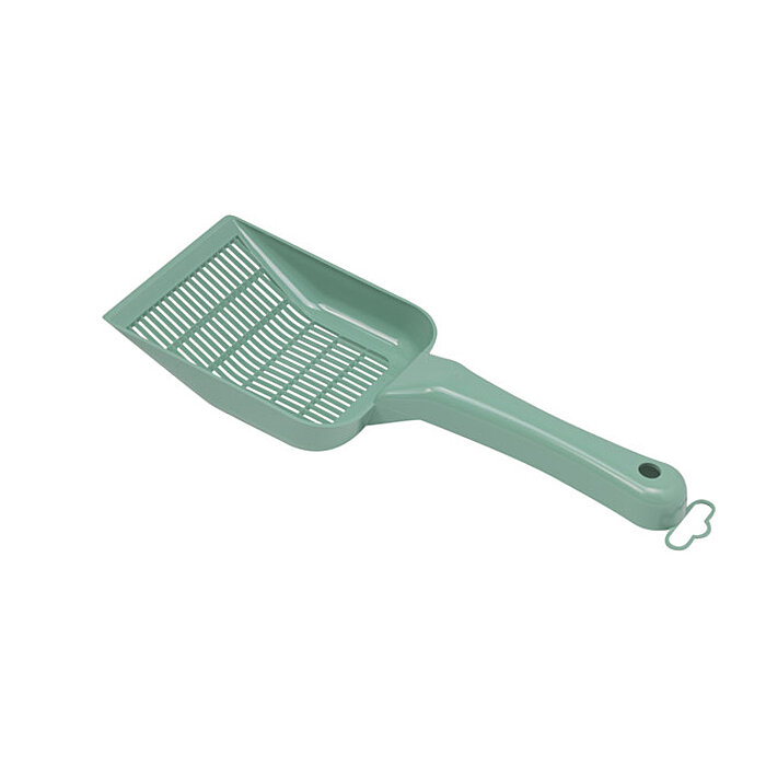 Moderna Scoopy Small Grid Dar Aralıklı Kedi Kumu Küreği - Yeşil - 1