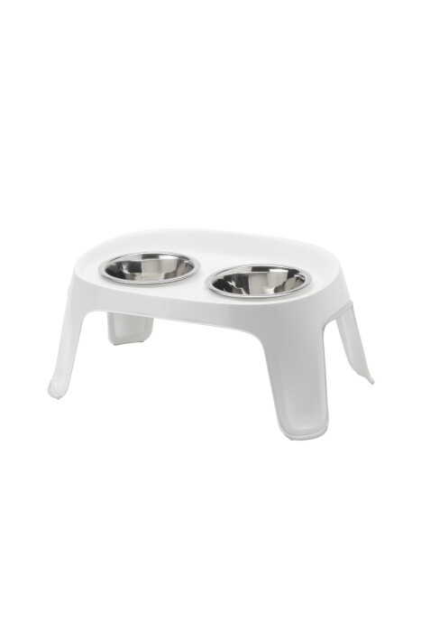 Moderna Skybar Small İkili Mama Kabı - Beyaz 2 x 950 ML - 1