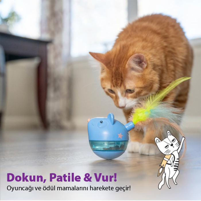 Nina Ottosson Hunt N Swat Kedi Ödül Yuvarlama Oyuncağı - 3