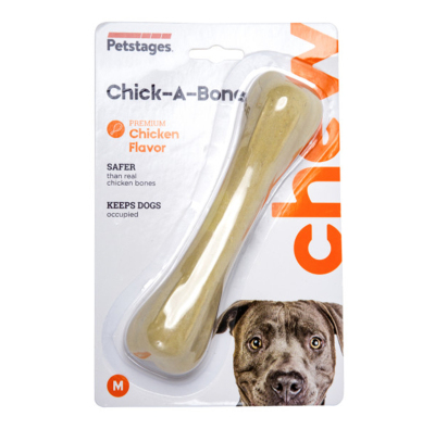 Petstages Chick A Bone Tavuk Aromalı Köpek Çiğneme Kemiği Medium