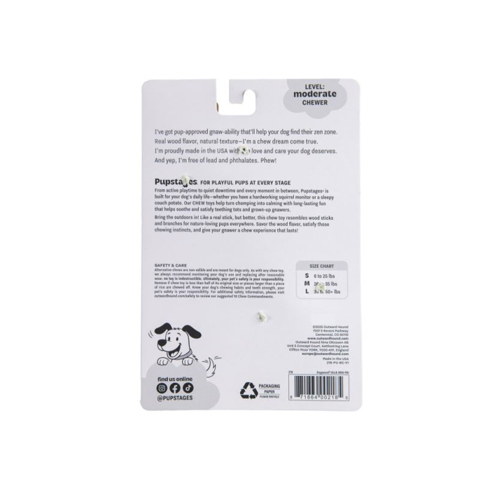 Petstages Dogwood Köpek Ahşap Çiğneme Çubuğu Medium - 2