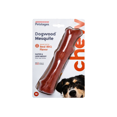 Petstages Dogwood Köpek BBQ Aromalı Ahşap Çiğneme Çubuğu Medium