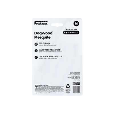 Petstages Dogwood Köpek BBQ Aromalı Ahşap Çiğneme Çubuğu Medium (1)