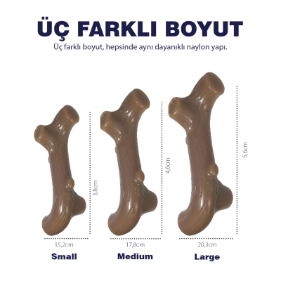 Petstages Liver Branch Ciğer Aromalı Köpek Çiğneme Çubuğu Medium - 3