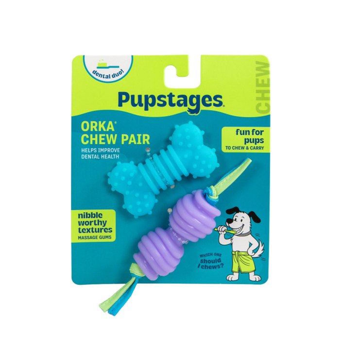 Petstages Orka Chew Pair Köpek İkili Çiğneme Oyuncağı - 1