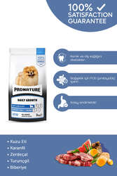 Pronature - Pronature Küçük Irk Yavru Kuru Köpek Maması (Daily Growth) - Kuzu Etli ve Pirinçli - 3KG (1)