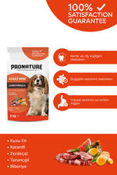 Pronature - Pronature Küçük Irk Yetişkin Kuru Köpek Maması (Daily Protect) - Kuzu Etli ve Pirinçli - 3KG (1)
