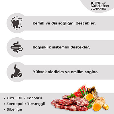 Pronature Küçük Irk Yetişkin Kuru Köpek Maması (Daily Protect) - Kuzu Etli ve Pirinçli - 3KG - 3