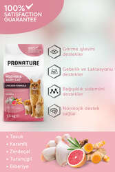 Pronature Mother & Baby Kuru Kedi Maması Tavuk Etli 1,5KG - Thumbnail