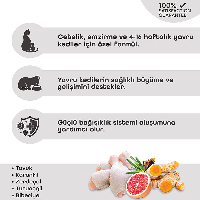 Pronature Mother & Baby Kuru Kedi Maması Tavuk Etli 7KG - 3