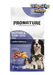 Pronature Mother & Baby Kuru Köpek Maması (Mini) Kuzu Etli 10+2 KG Hediye - Thumbnail