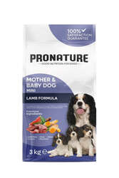 Pronature Mother & Baby Kuru Köpek Maması (Mini) Kuzu Etli 3KG - Thumbnail