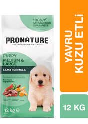 Pronature Orta ve Büyük Irk Yavru Kuru Köpek Maması (Daily Growth) - Kuzu Etli ve Pirinçli - 12KG - Thumbnail