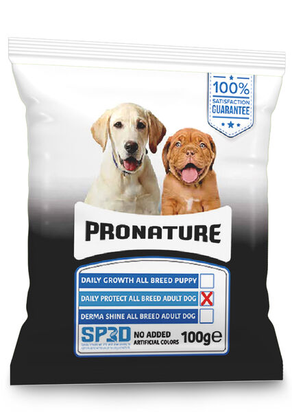 Pronature Orta ve Büyük Irk Yetişkin Kuru Köpek Maması (Daily Protect) - Kuzu Etli ve Pirinçli - 100GR