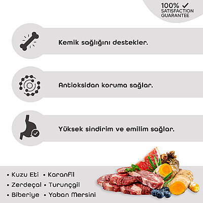 Pronature Orta ve Büyük Irk Yetişkin Kuru Köpek Maması (Daily Protect) - Kuzu Etli ve Pirinçli - 12 Kg - 3