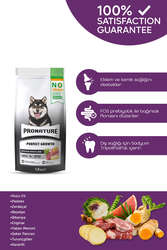 Pronature - Pronature Tahılsız Yavru Kuru Köpek Maması (Perfect Growth) - Kuzu Etli Patatesli ve Enginarlı - 1,5KG (1)