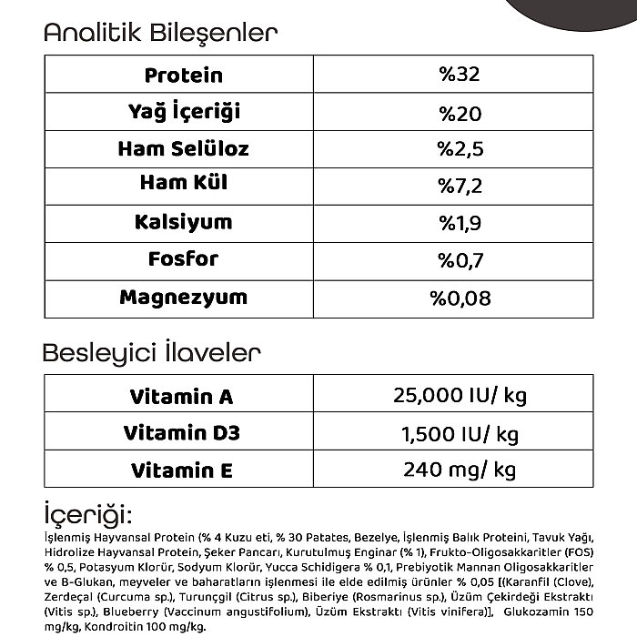 Pronature Tahılsız Yetişkin Kuru Köpek Maması (Perfect Maintenance) - Kuzu Etli Patatesli ve Enginarlı - 1,5KG - 5