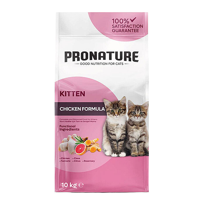 Pronature Yavru Kuru Kedi Maması (Daily Growth) - Tavuk Etli ve Pirinçli - 10KG - 1